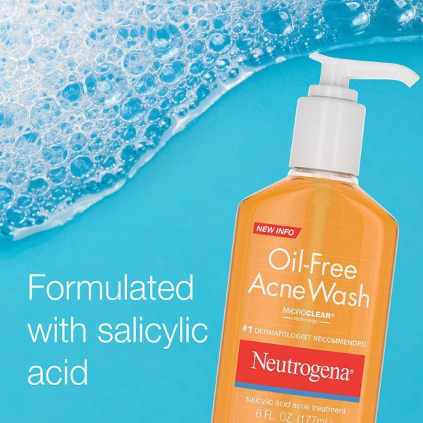 Neutrogena Oil-Free Acne Wash 0.1 - Image 2