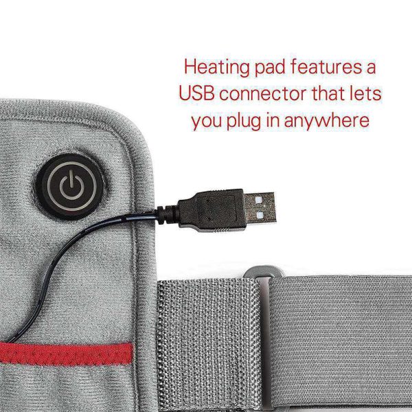Sunbeam GoHeat USB Powered Heating pad, Gray, 3 Heats - Image 2