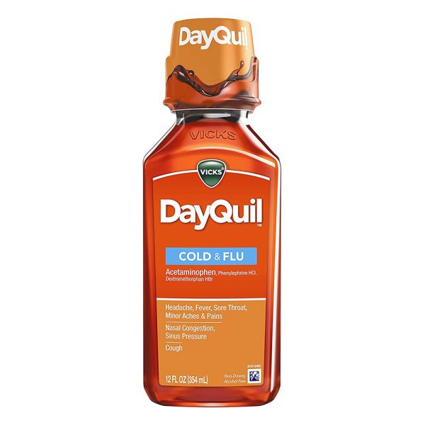 Vick Dayquil Cold & Flu, 12 oz