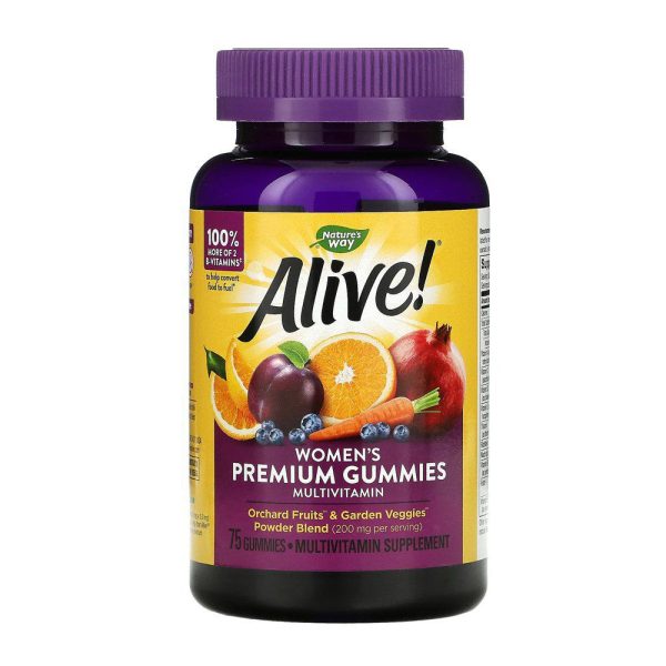 Natural's Way, Alive! Women Premium Gummies Multivitamin