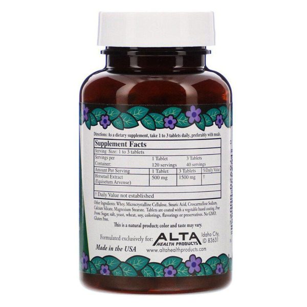 Alta Health, Herbal Silica With Bioflavonoids, 120 Tables - Image 2