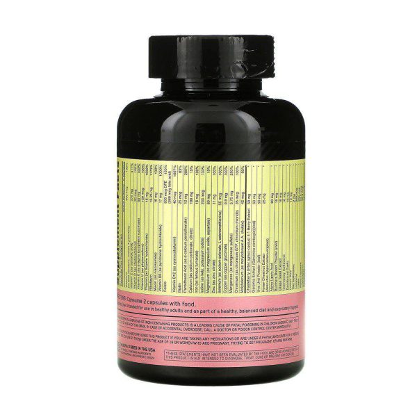 Optimum Nutrition Opti - Women, 120 Capsulse - Image 3
