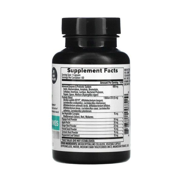 Zenwise Health, Digestive Enzymes With Prebiotics + Probiotics - Image 2