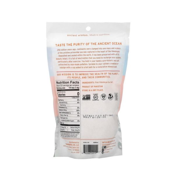 Essential Living Foods, Ancient Pink Himalayan Sea Salt - Image 2