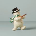 Imported Pine Snowman 10 inch