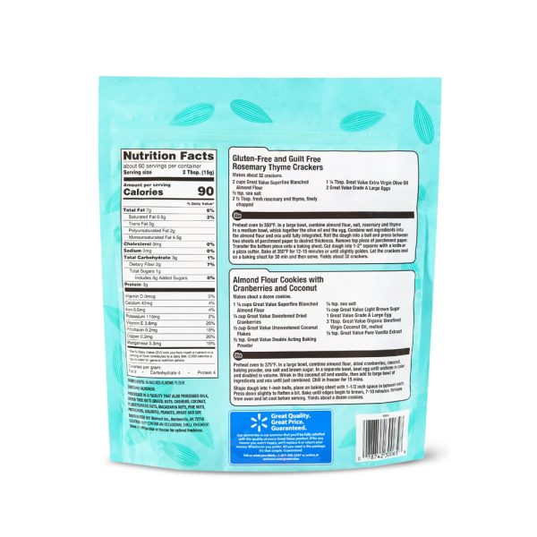 Great Value Supperfine Blanched - Image 2
